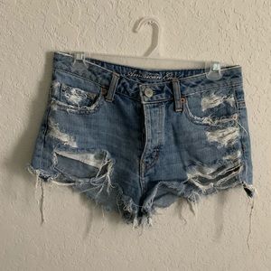 Festival shorts high wasted